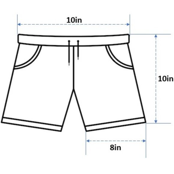 Member's Mark Woven Shorts Elastic Waistband, Girl's, 4/5, 2pcs in 1pack - Picture 4 of 4